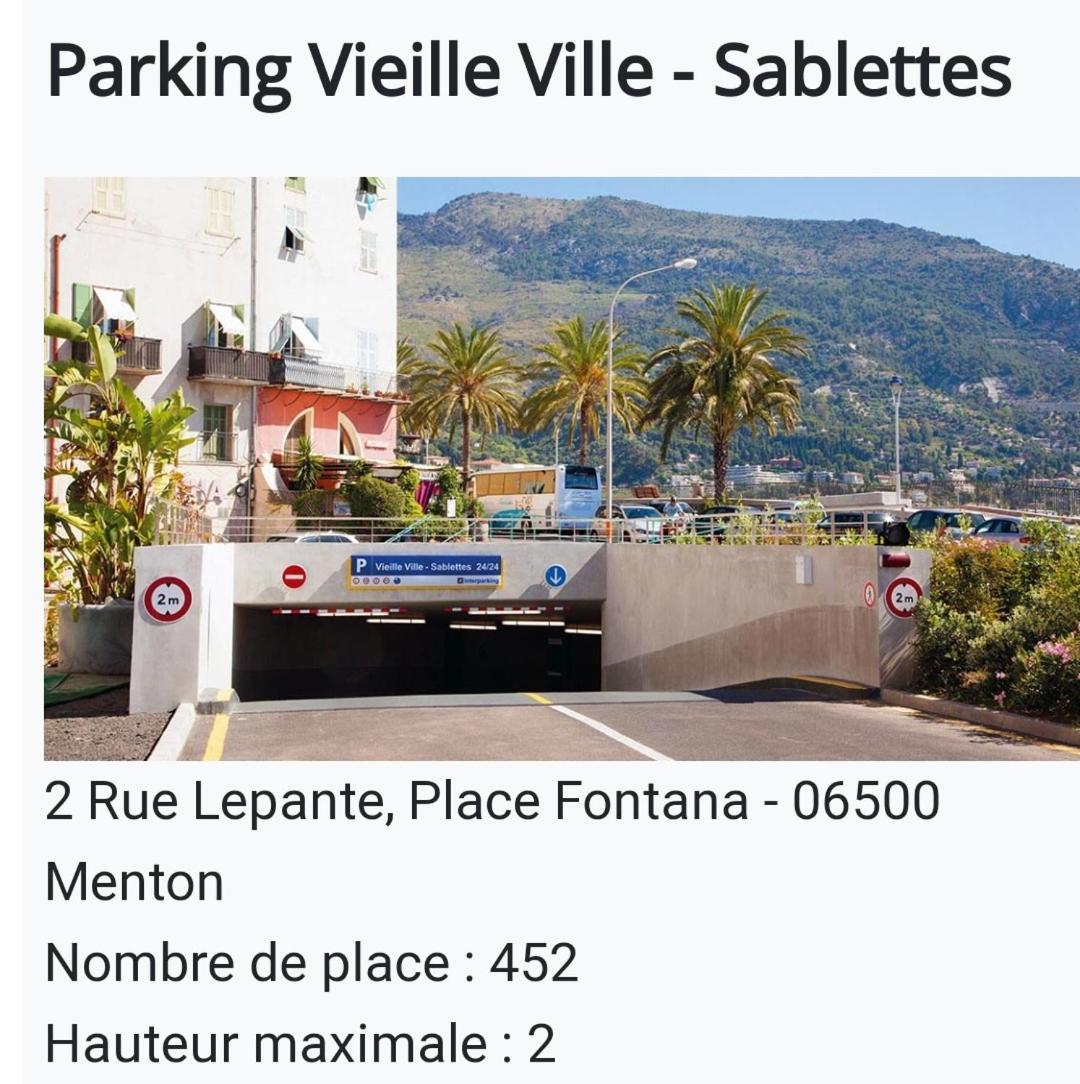 Maison De Ville Typique Mentonnaise Exterior foto